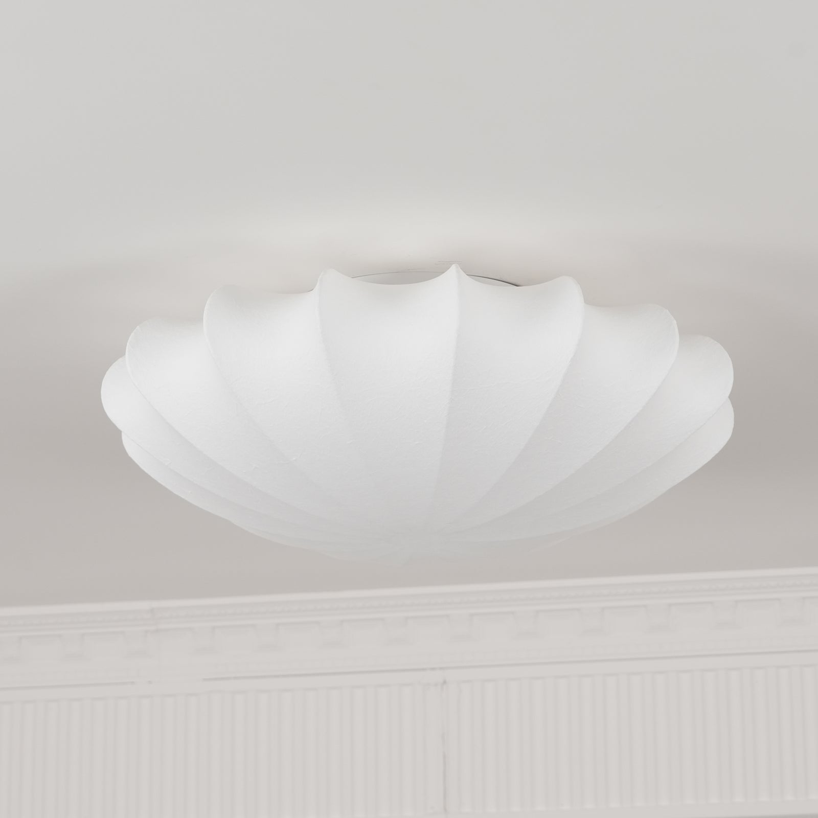 Nelson Bubble Ceiling Lamp Modern Sculptural Ceiling Light | Shell Inspired Design | E26/E27 Compatible | Dimmable Ready Pendant