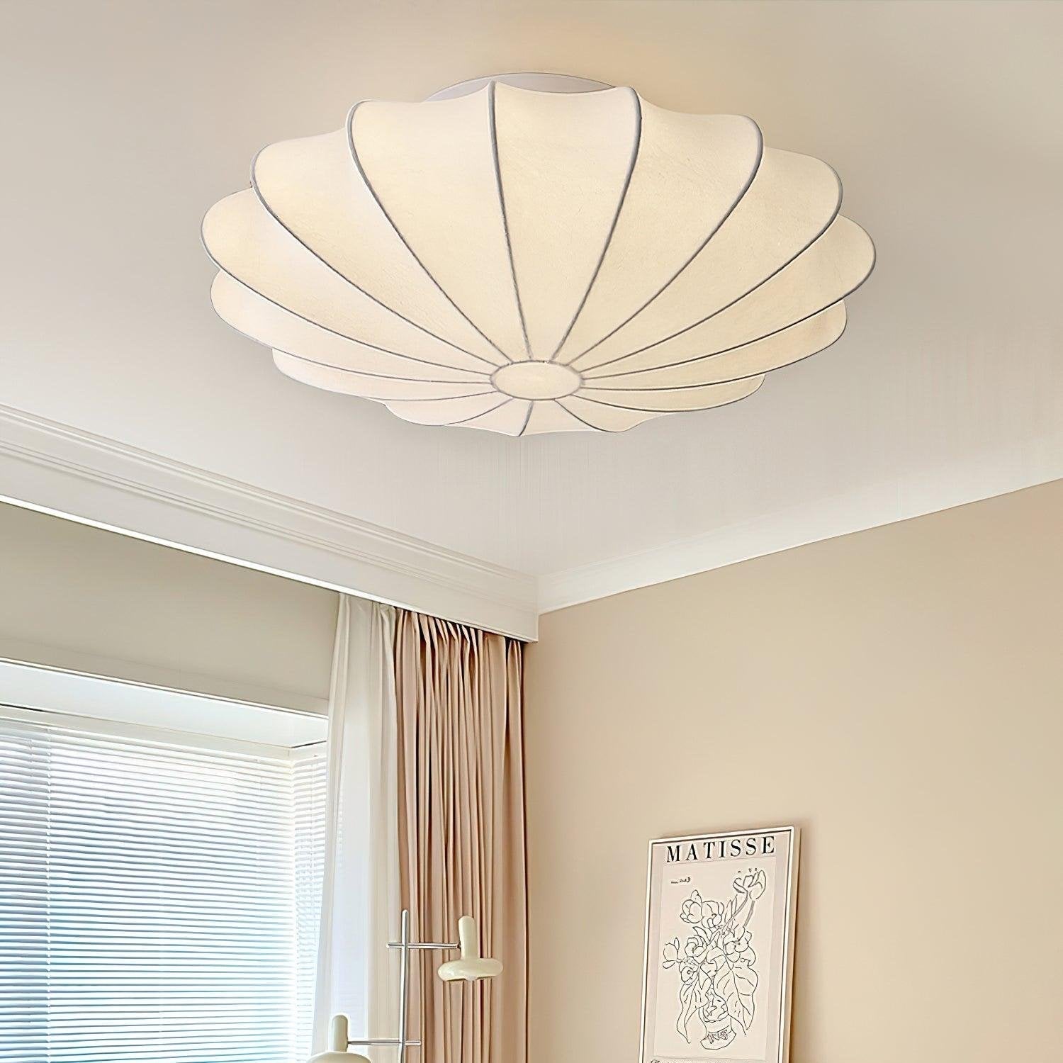 Nelson Bubble Ceiling Lamp Modern Sculptural Ceiling Light | Shell Inspired Design | E26/E27 Compatible | Dimmable Ready Pendant