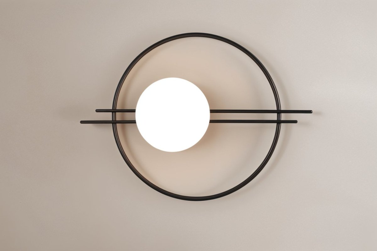 Nidia Wall Lamp Modern Luxury Wall Light Gold Black Finish | Metal Glass Design | G9 LED Replaceable Bulb | Indoor Accent Lighting