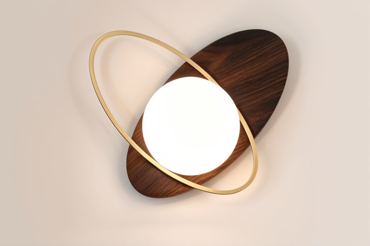 Nidia Wall Lamp Modern Luxury Wall Light Gold Black Finish | Metal Glass Design | G9 LED Replaceable Bulb | Indoor Accent Lighting