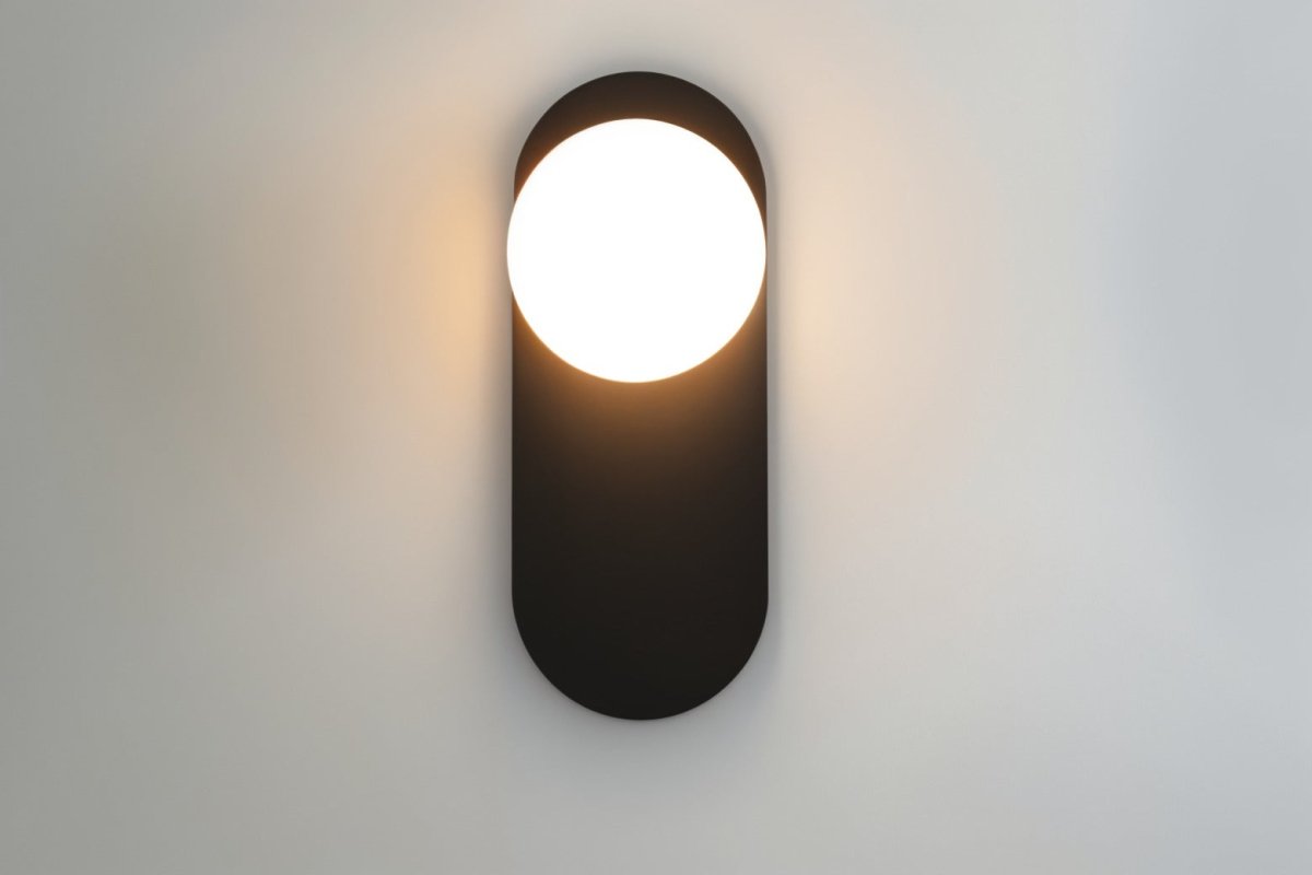 Nidia Wall Lamp Modern Luxury Wall Light Gold Black Finish | Metal Glass Design | G9 LED Replaceable Bulb | Indoor Accent Lighting