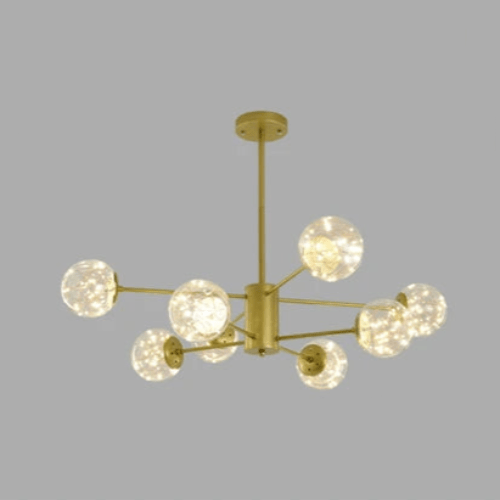 NobleLuminance - Glass Ball Chandelier