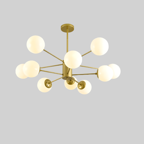 NobleLuminance - Glass Ball Chandelier