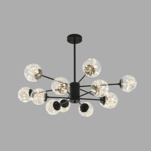 NobleLuminance - Glass Ball Chandelier