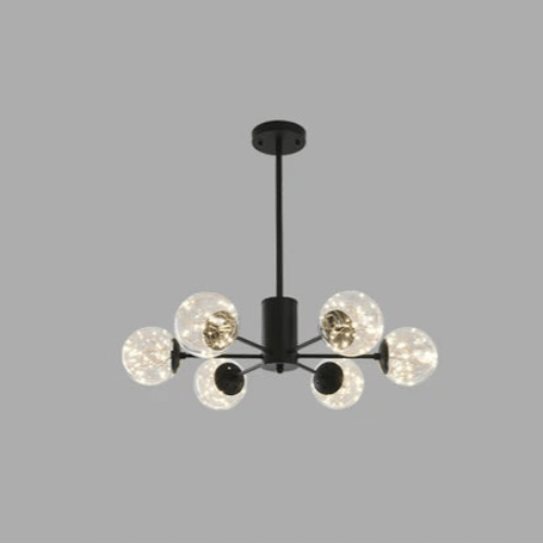 NobleLuminance - Glass Ball Chandelier