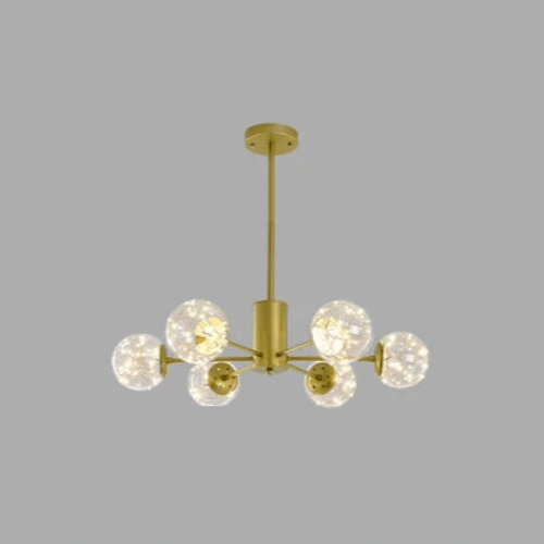 NobleLuminance - Glass Ball Chandelier