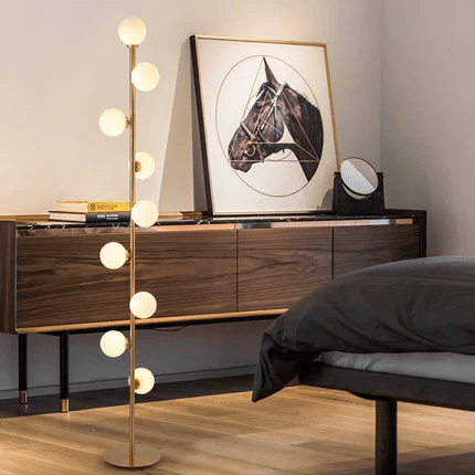 Nordic Glass Floor Lamp