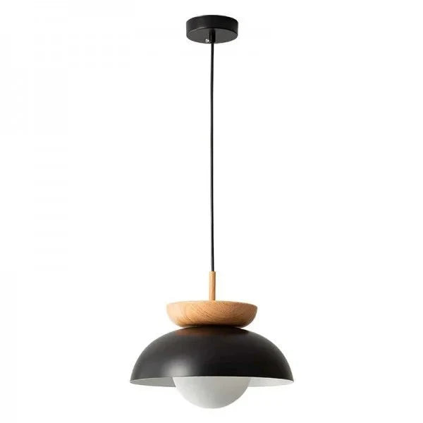 Scandinavian Semi-Wood Pendant Lamp