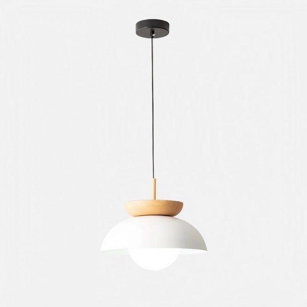 Scandinavian Semi-Wood Pendant Lamp