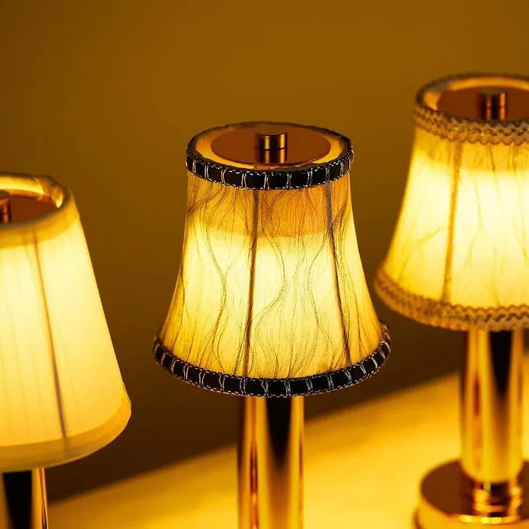 LED Wireless Side Metal Table Lamp
