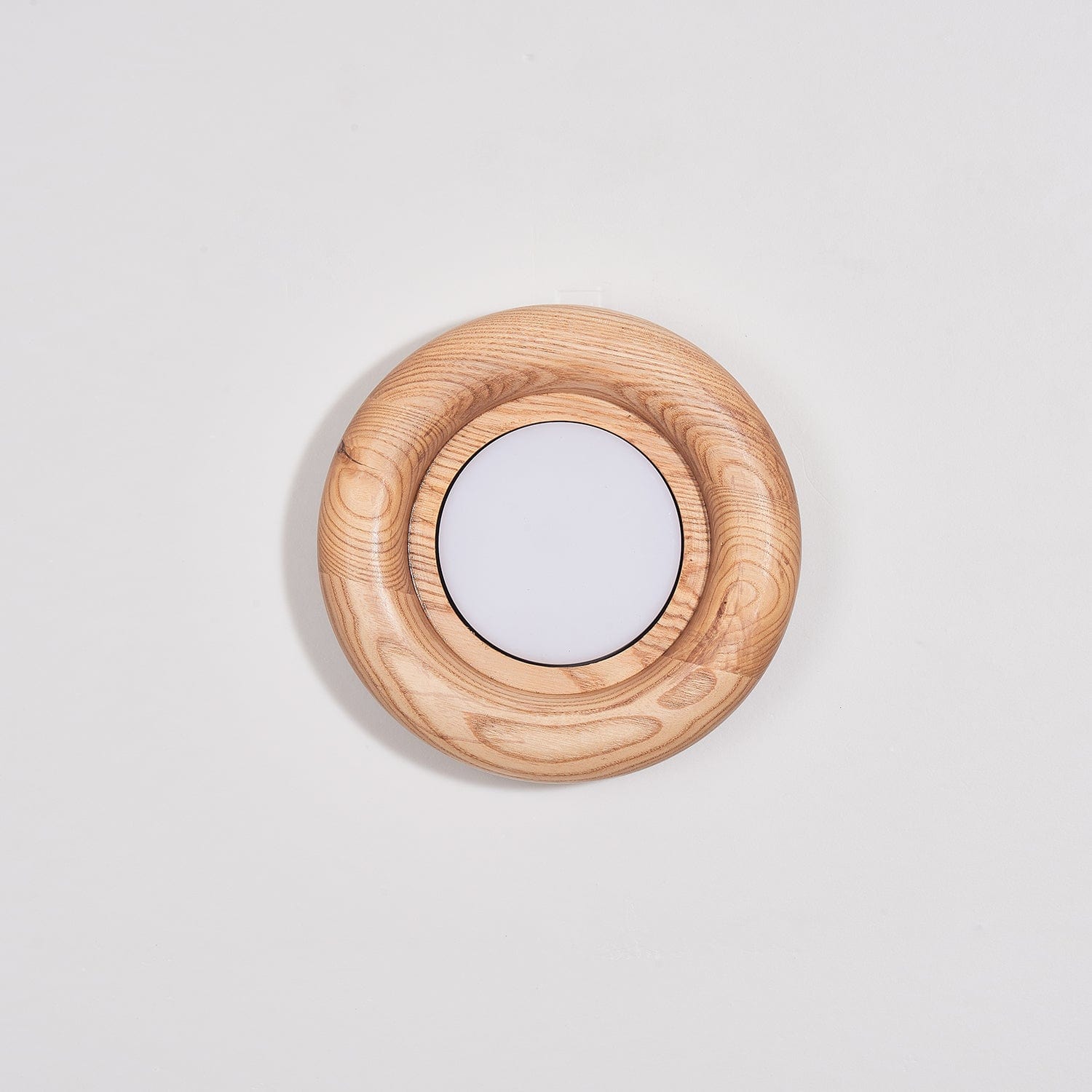 Orbitus Wall Lamp Modern Wooden LED Wall Light | Acrylic Shade | Integrated LED | Minimalist Indoor Lighting Fixture