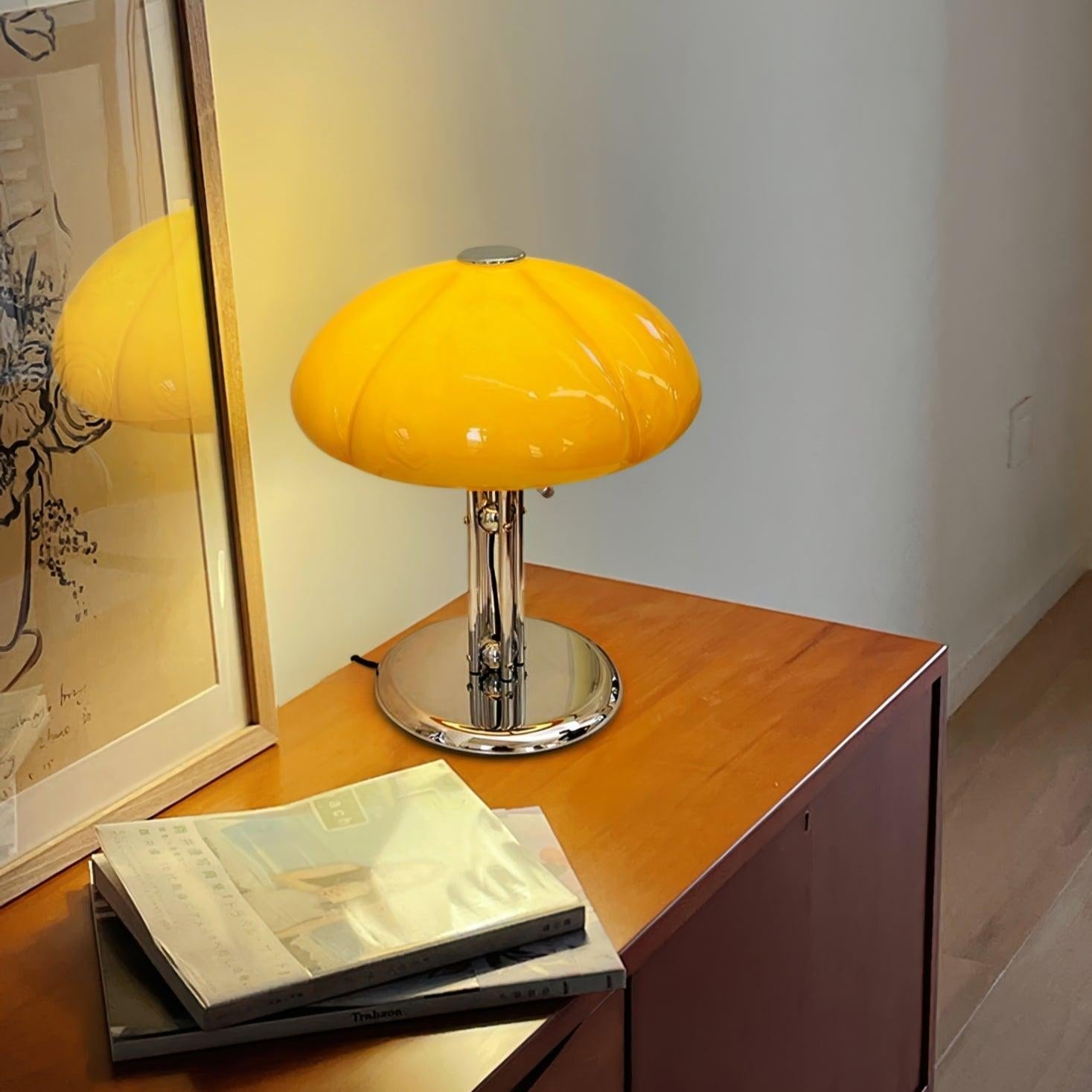 Mushroom Bauhaus Table Lamp