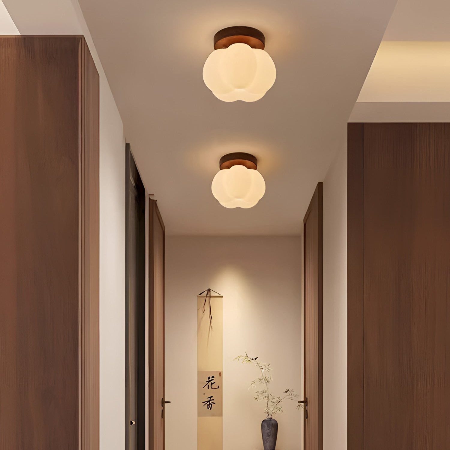 Pumpkin Ceiling Lamp