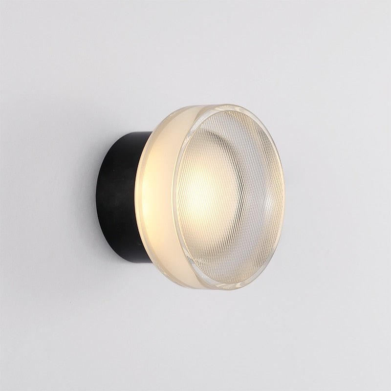 Modern Glass LED Wall Sconces | Postmodern Wall Lamps | Integrated LED Lighting | Indoor Decorative Wall Lights