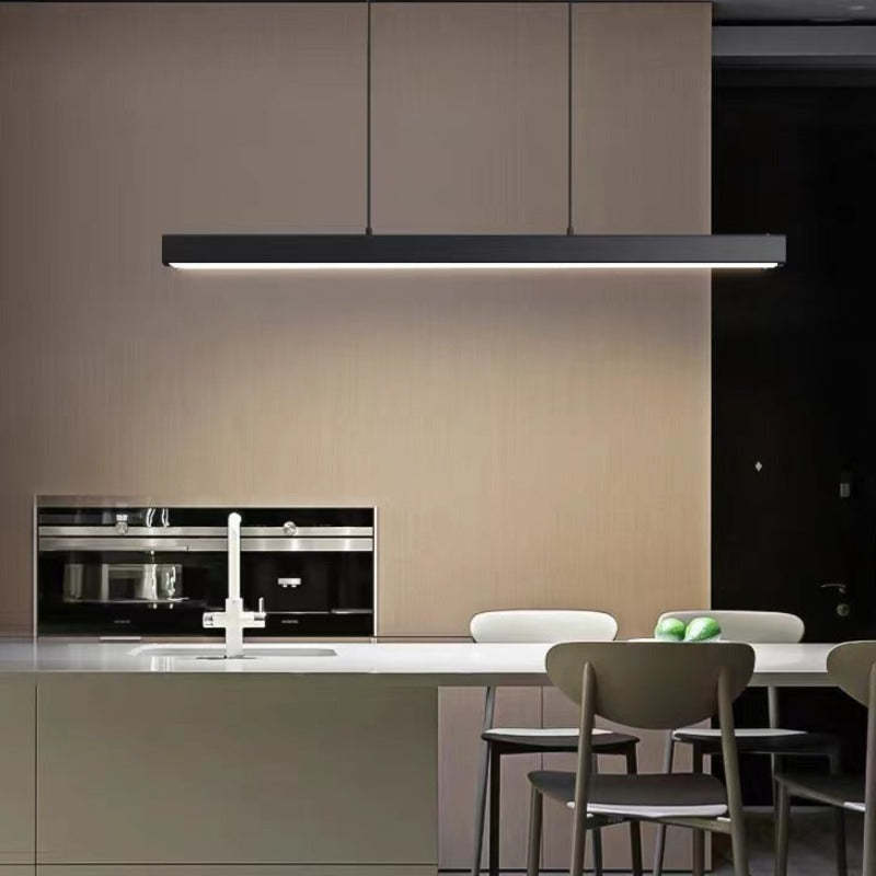 Industrial LED Pendant Lamp | Modern Metal & Acrylic Hanging Light | Integrated SMD LED | Adjustable Height | Indoor Ceiling Lighting