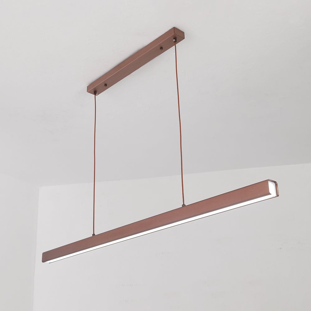 Industrial LED Pendant Lamp | Modern Metal & Acrylic Hanging Light | Integrated SMD LED | Adjustable Height | Indoor Ceiling Lighting