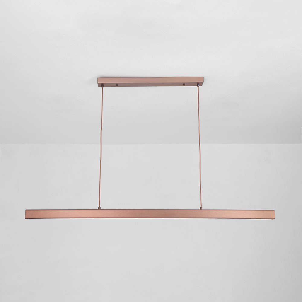 Industrial LED Pendant Lamp | Modern Metal & Acrylic Hanging Light | Integrated SMD LED | Adjustable Height | Indoor Ceiling Lighting