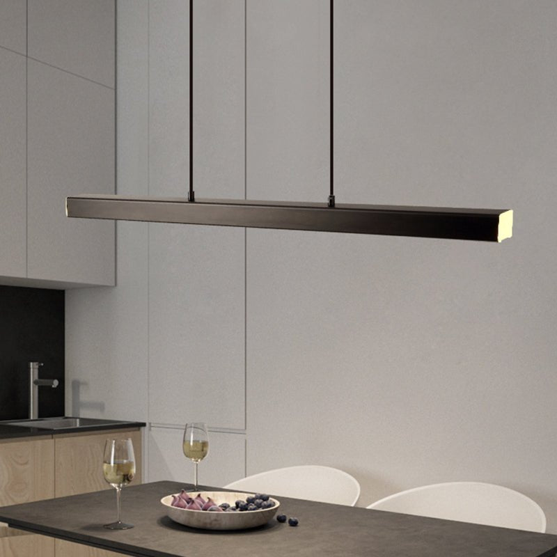 Industrial LED Pendant Lamp | Modern Metal & Acrylic Hanging Light | Integrated SMD LED | Adjustable Height | Indoor Ceiling Lighting