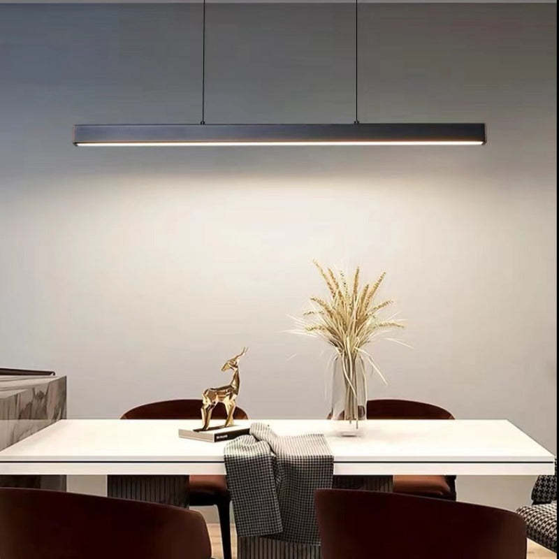 Industrial LED Pendant Lamp | Modern Metal & Acrylic Hanging Light | Integrated SMD LED | Adjustable Height | Indoor Ceiling Lighting