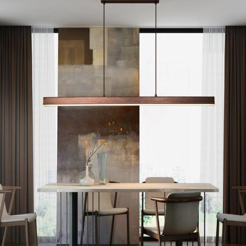 Industrial LED Pendant Lamp | Modern Metal & Acrylic Hanging Light | Integrated SMD LED | Adjustable Height | Indoor Ceiling Lighting