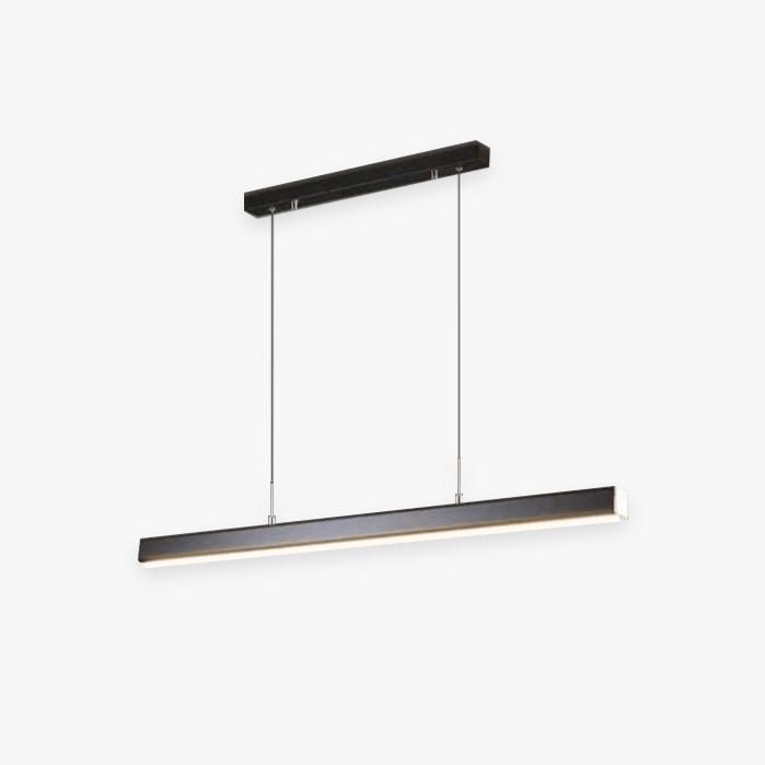 Industrial LED Pendant Lamp | Modern Metal & Acrylic Hanging Light | Integrated SMD LED | Adjustable Height | Indoor Ceiling Lighting