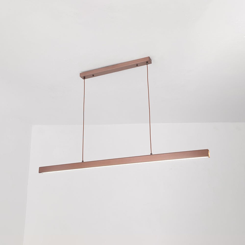 Industrial LED Pendant Lamp | Modern Metal & Acrylic Hanging Light | Integrated SMD LED | Adjustable Height | Indoor Ceiling Lighting