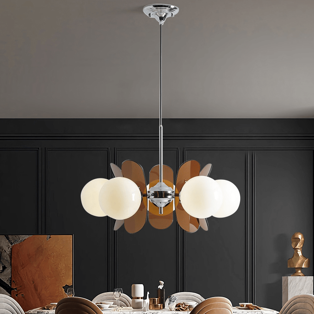 Retro Bauhaus chandelier