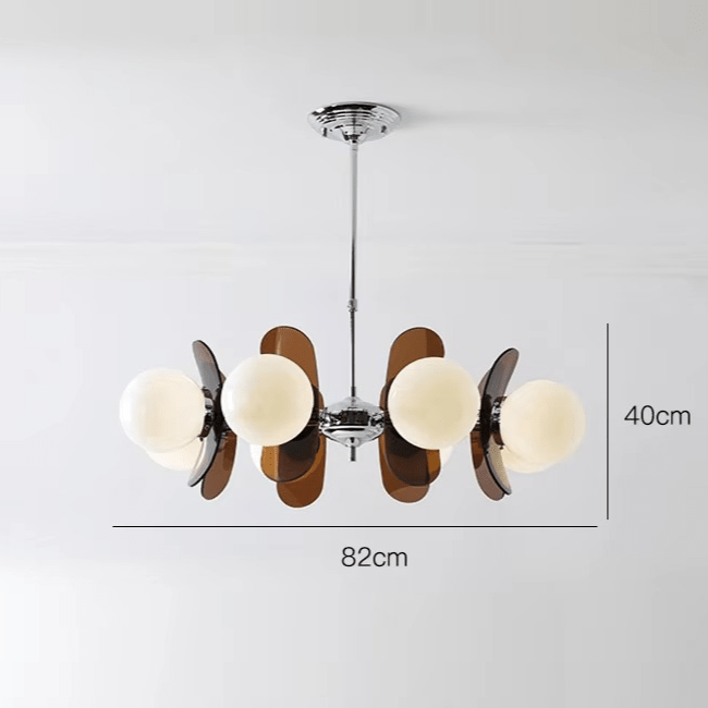Retro Bauhaus chandelier