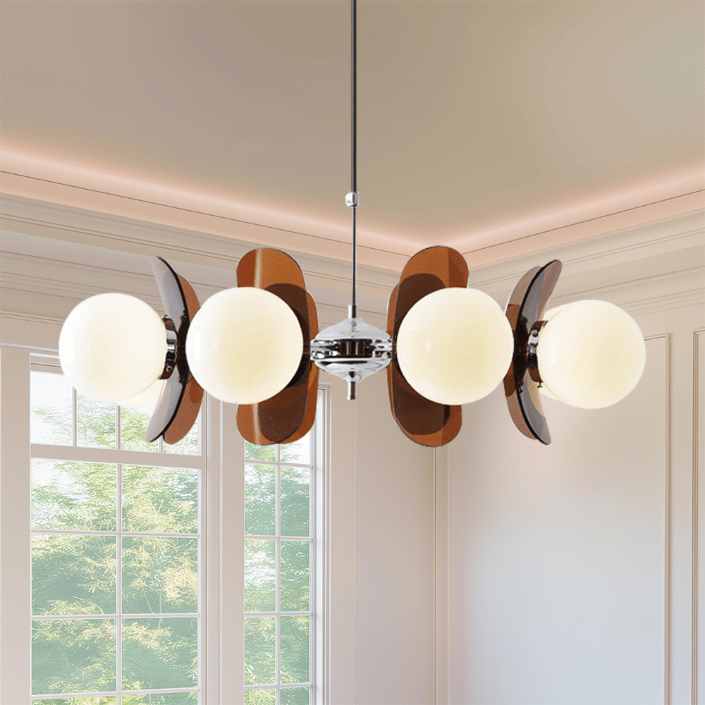 Retro Bauhaus chandelier