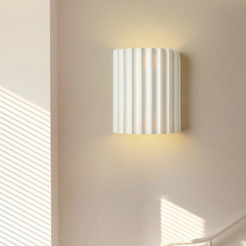 Macaron Wall Lamp Modern Decorative | Resin Hardwood | G9 LED | Indoor Accent Lighting | Bedroom Living Room Wall Light