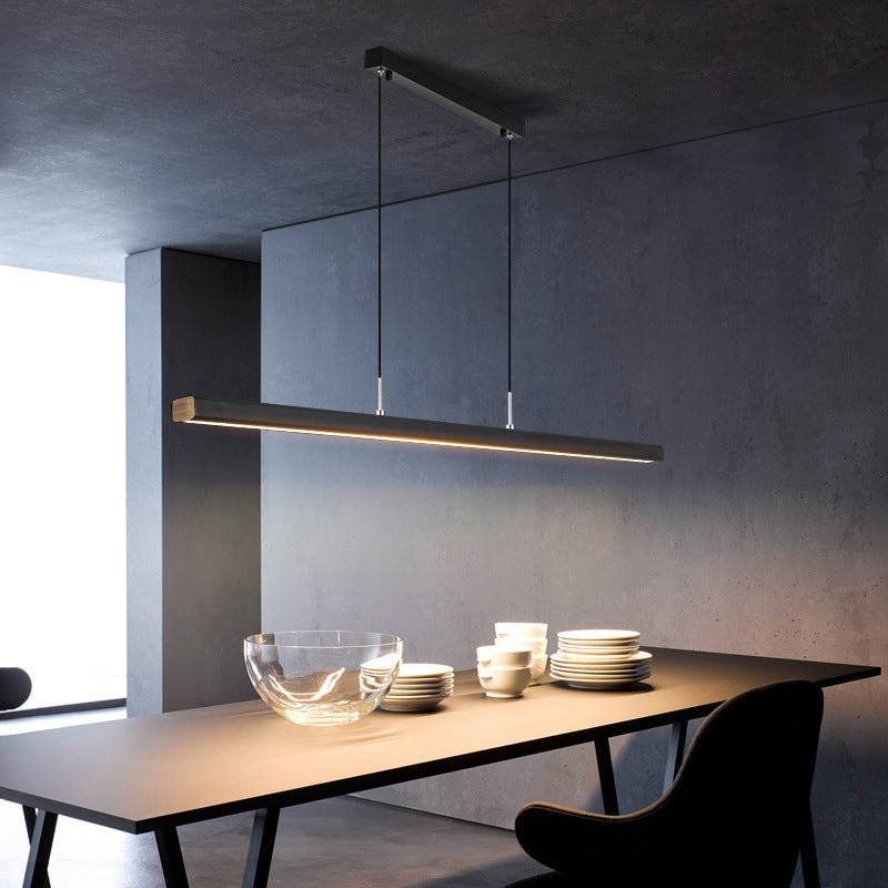 Scandinavian Pendant Light for Kitchen Table & Island | Minimalist Matte Design | Warm White LED 3000K | Adjustable Hanging Cables