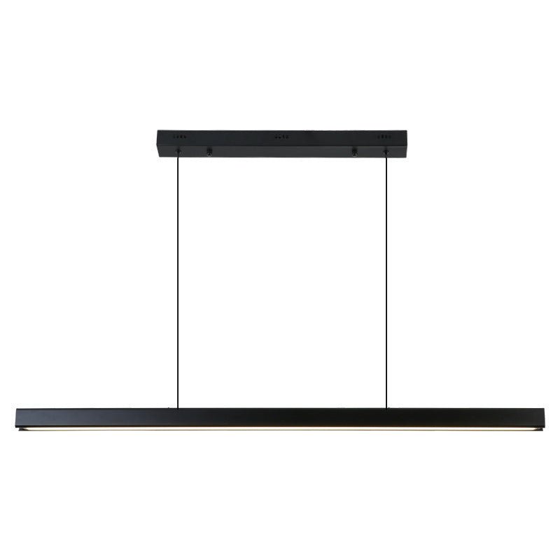 Scandinavian Pendant Light for Kitchen Table & Island | Minimalist Matte Design | Warm White LED 3000K | Adjustable Hanging Cables