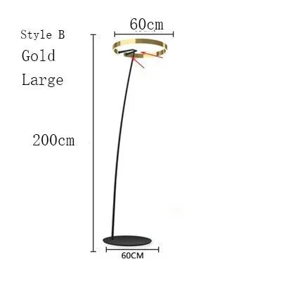 Scandinavian LED Design Floor Lamp