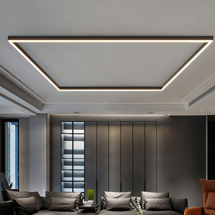 Scandinavian LED Ceiling Lamp | Modern Aluminum Light | Indoor