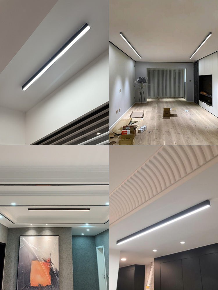 Scandinavian LED Ceiling Lamp | Modern Aluminum Light | Indoor