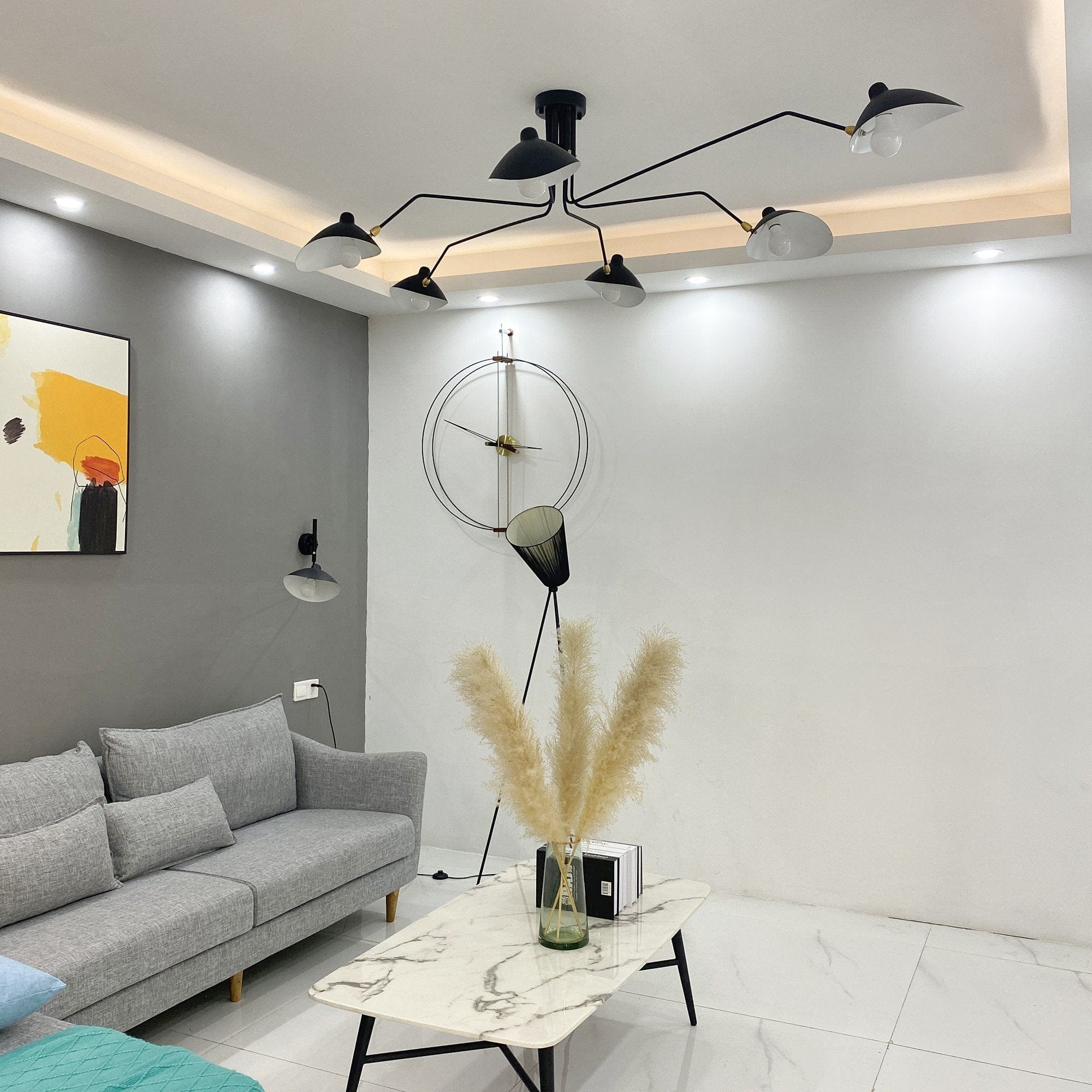 Serge Mouille Ceiling Lamp A