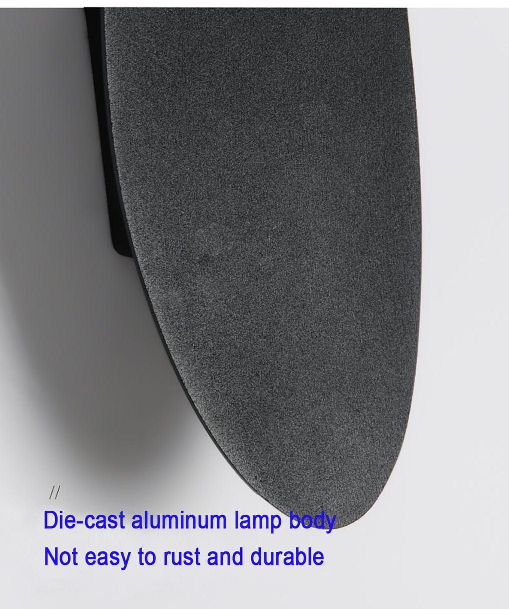 Sunset Outdoor Wall Lamp LED Wall Light | IP65 Waterproof | Aluminum & Acrylic | Warm White Modern Exterior Lighting