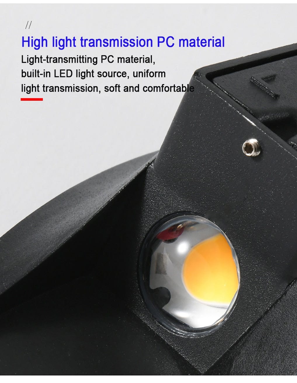 Sunset Outdoor Wall Lamp LED Wall Light | IP65 Waterproof | Aluminum & Acrylic | Warm White Modern Exterior Lighting