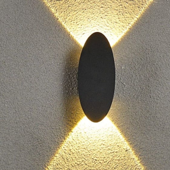 Sunset Outdoor Wall Lamp LED Wall Light | IP65 Waterproof | Aluminum & Acrylic | Warm White Modern Exterior Lighting