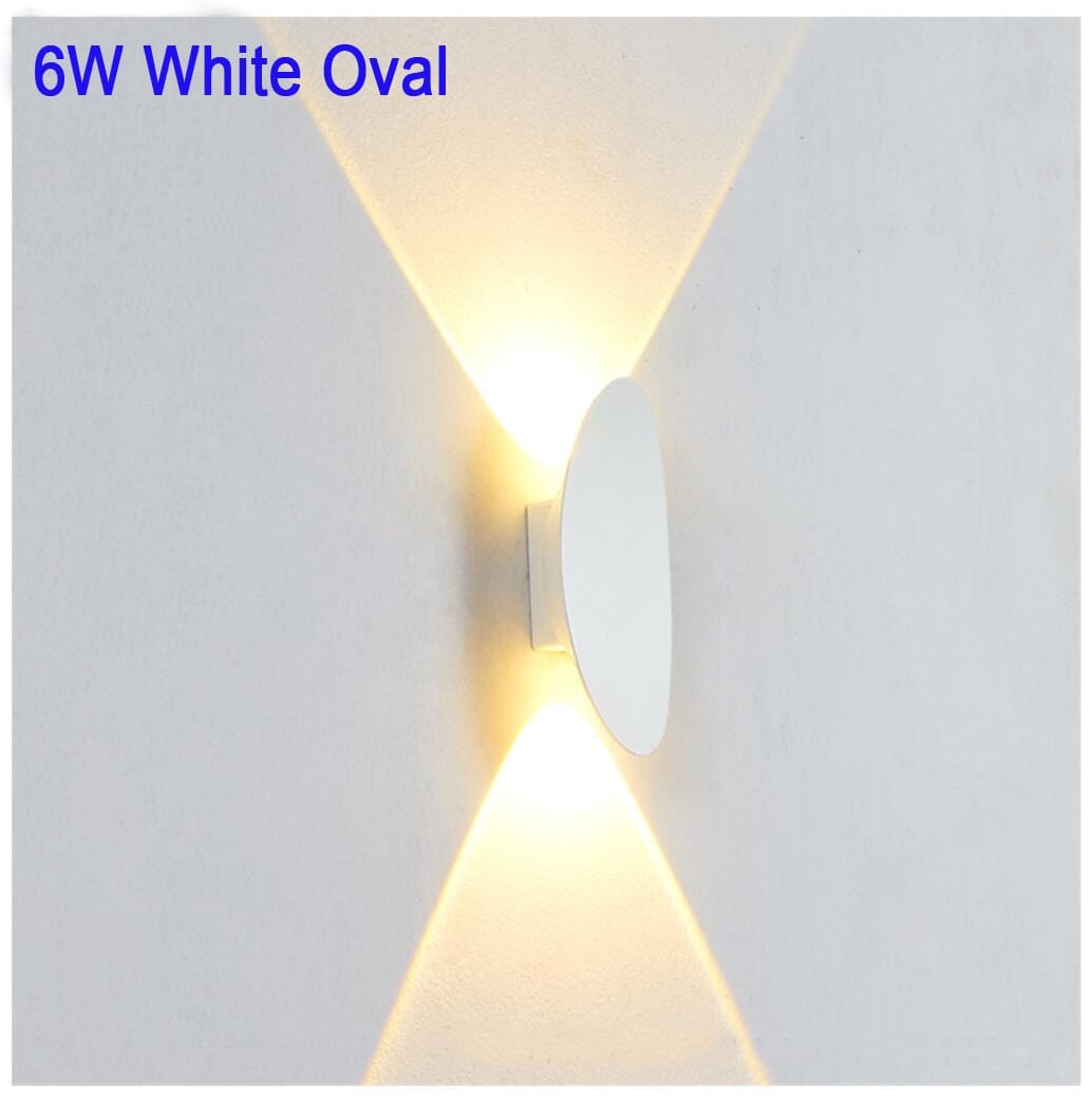 Sunset Outdoor Wall Lamp LED Wall Light | IP65 Waterproof | Aluminum & Acrylic | Warm White Modern Exterior Lighting
