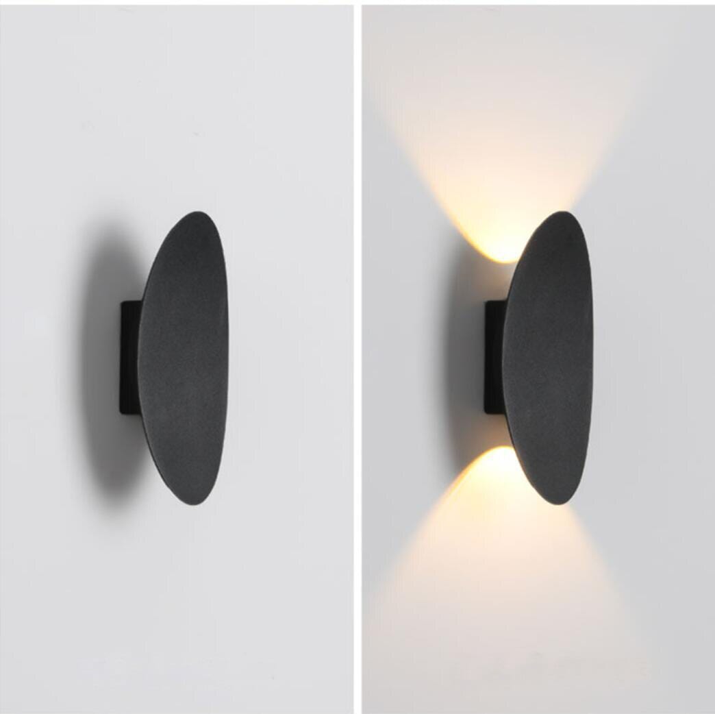 Sunset Outdoor Wall Lamp LED Wall Light | IP65 Waterproof | Aluminum & Acrylic | Warm White Modern Exterior Lighting