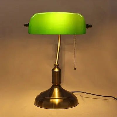 Glass Table Lamp in European Style
