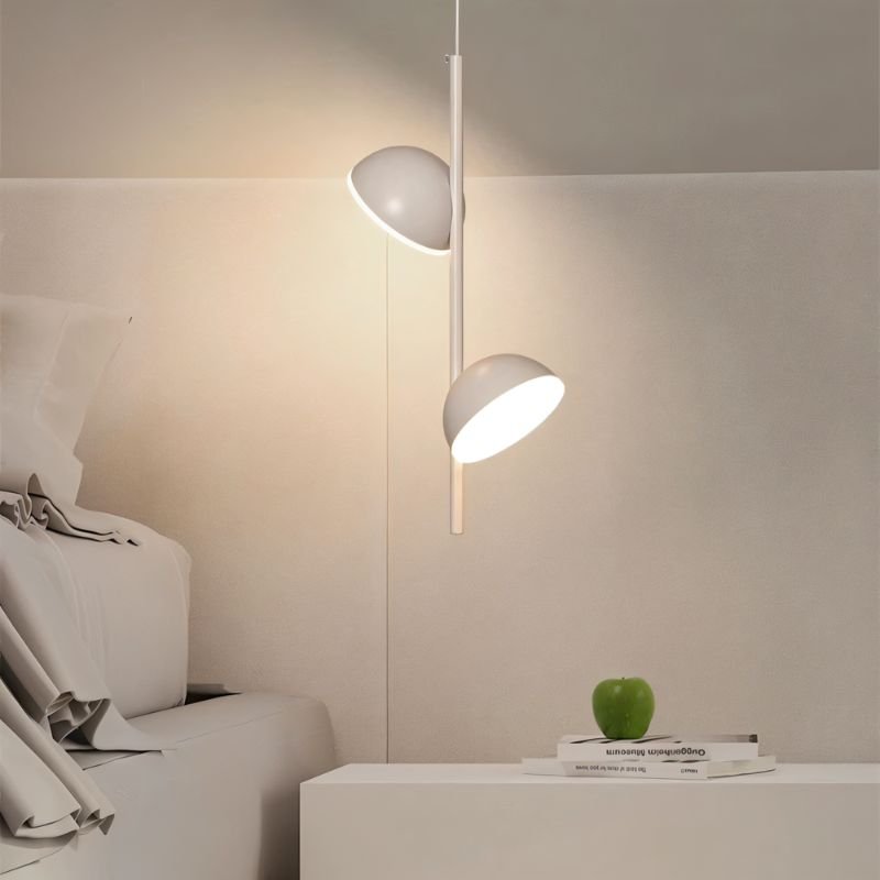 Tiraha Linear LED Pendant Light Modern Ceiling Lamp | Aluminum & Acrylic | Adjustable Hanging Cord | Minimalist Bar Lighting