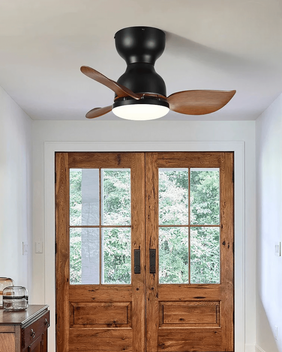 Trailblazer 18” Ceiling Fan Light LED | Modern Fan with Remote Control | 6-Speed Adjustable | ABS Blades | Integrated Lighting