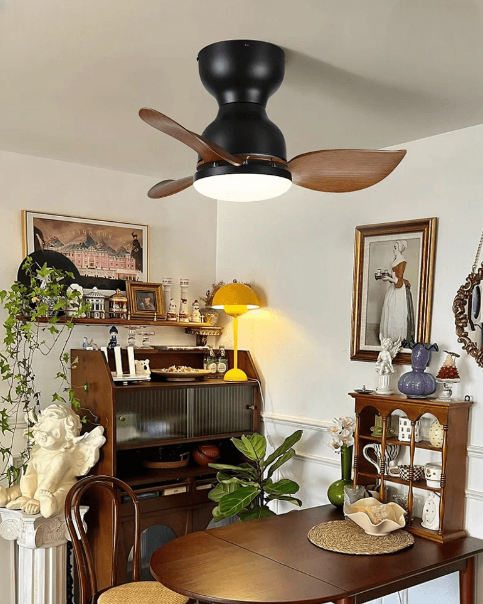 Trailblazer 18” Ceiling Fan Light LED | Modern Fan with Remote Control | 6-Speed Adjustable | ABS Blades | Integrated Lighting