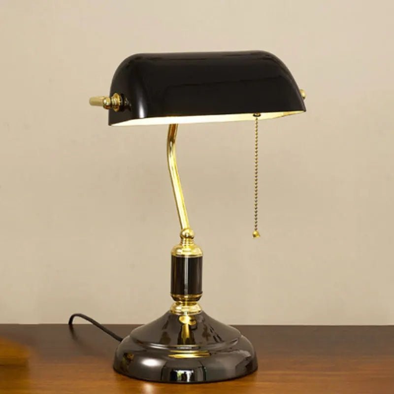 Glass Table Lamp in European Style