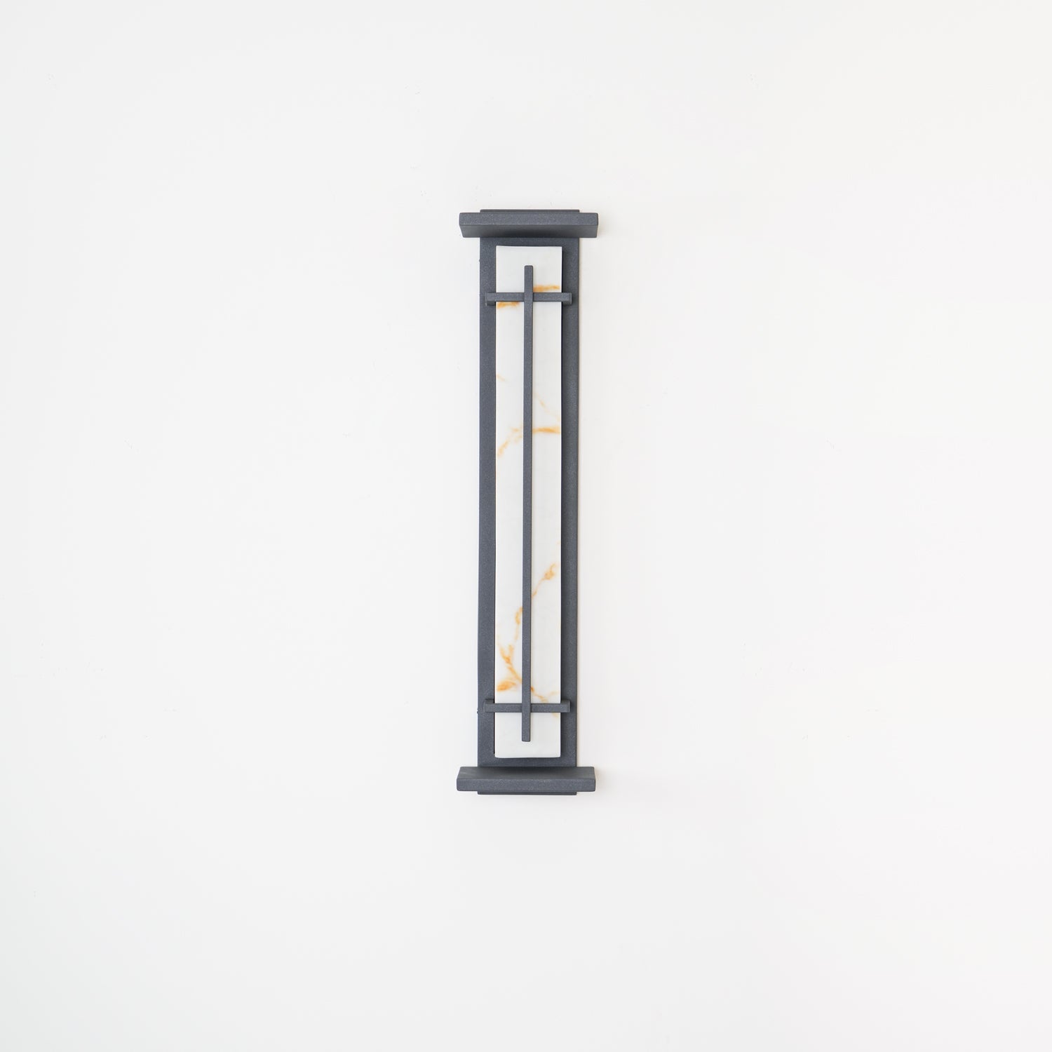 Square Outdoor Wall Light LED Waterproof Wall Sconce | Stainless Steel & Marble | IP65 Garden & Exterior Lighting | 3000K–6000K
