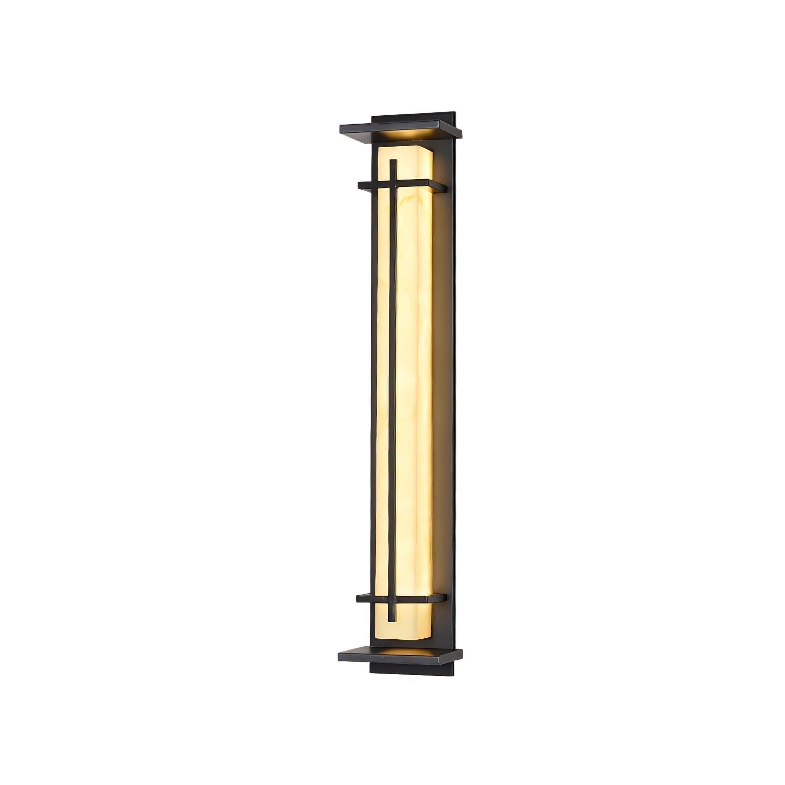 Square Outdoor Wall Light LED Waterproof Wall Sconce | Stainless Steel & Marble | IP65 Garden & Exterior Lighting | 3000K–6000K