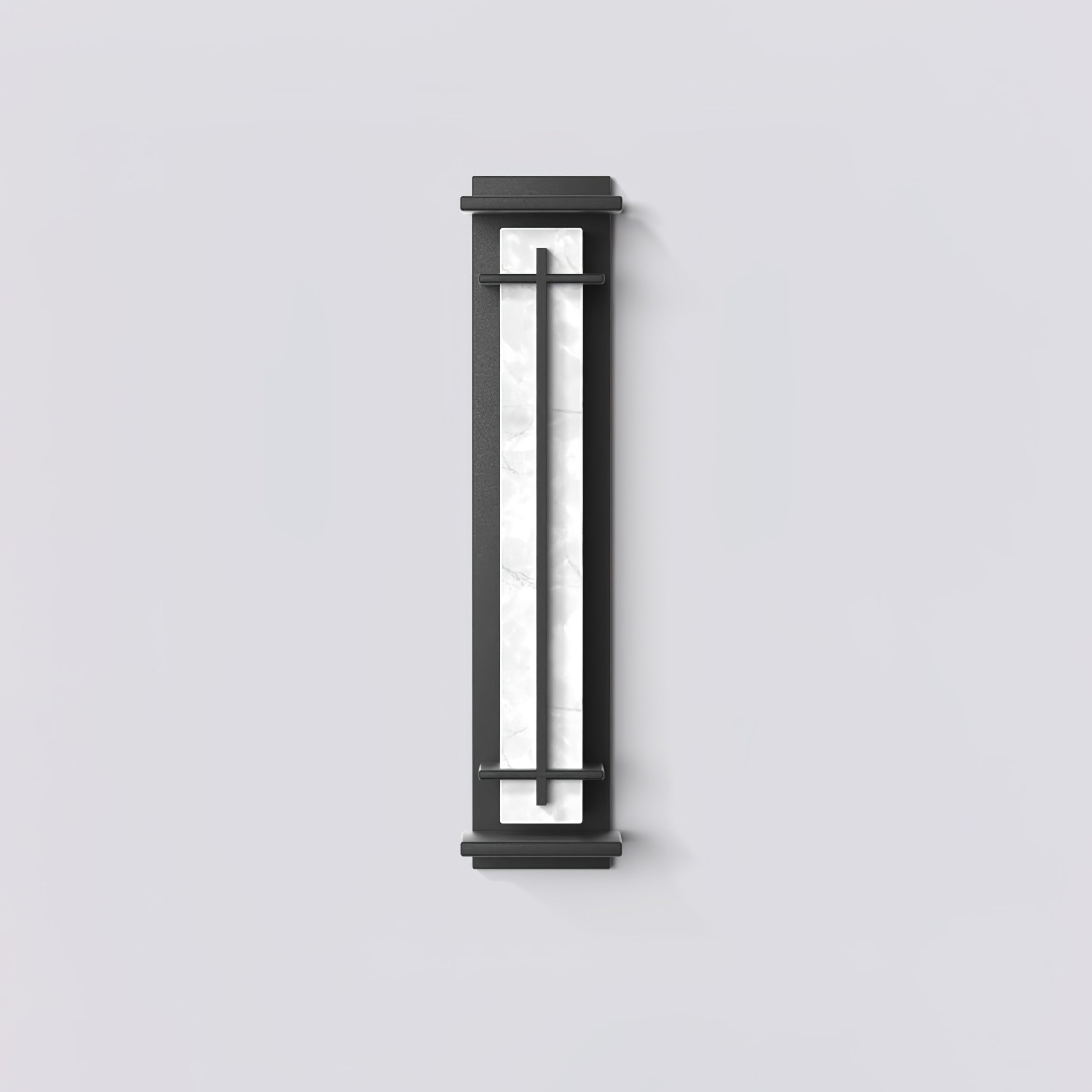 Square Outdoor Wall Light LED Waterproof Wall Sconce | Stainless Steel & Marble | IP65 Garden & Exterior Lighting | 3000K–6000K