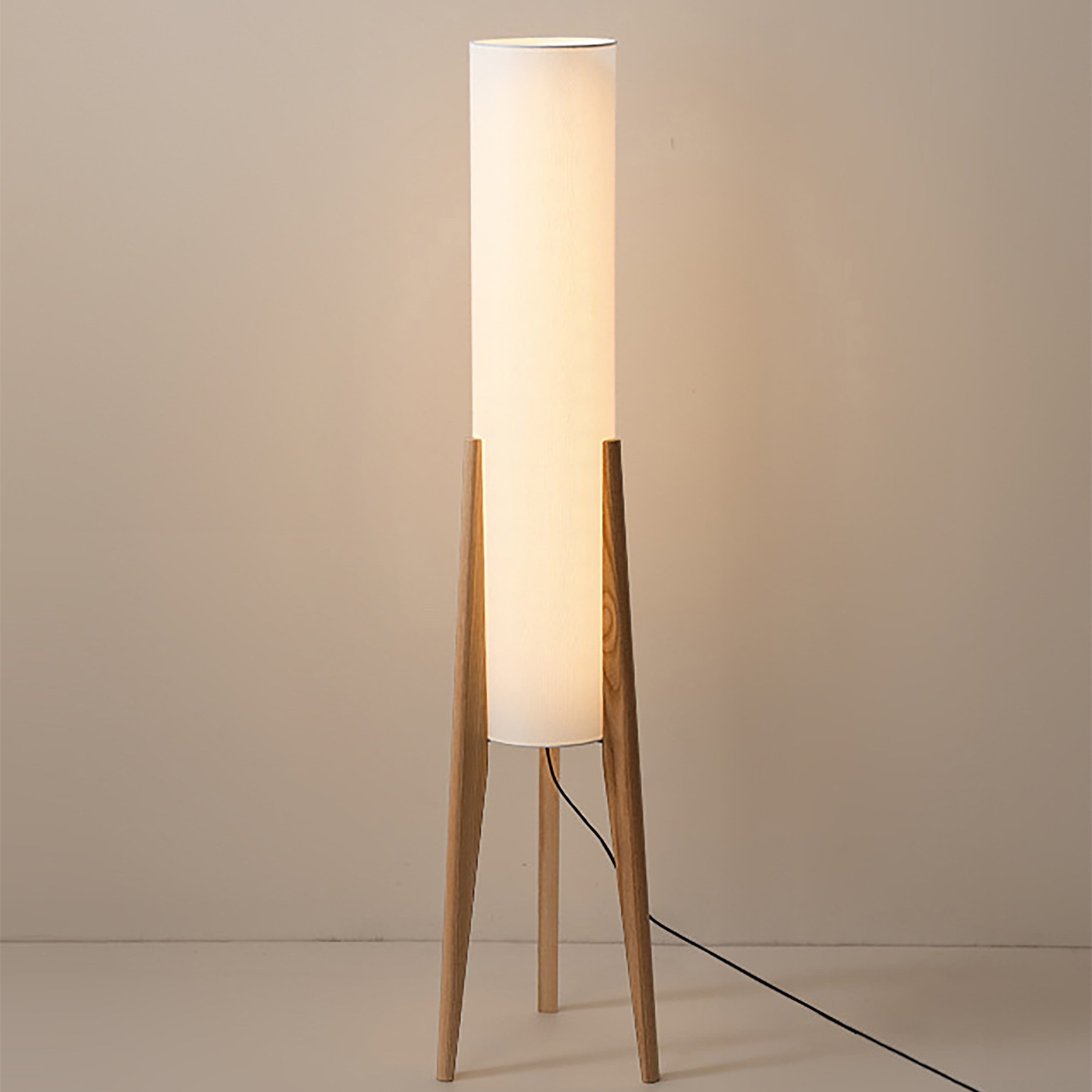 Walnut Floor Lamp Solid Wood Art Lamp